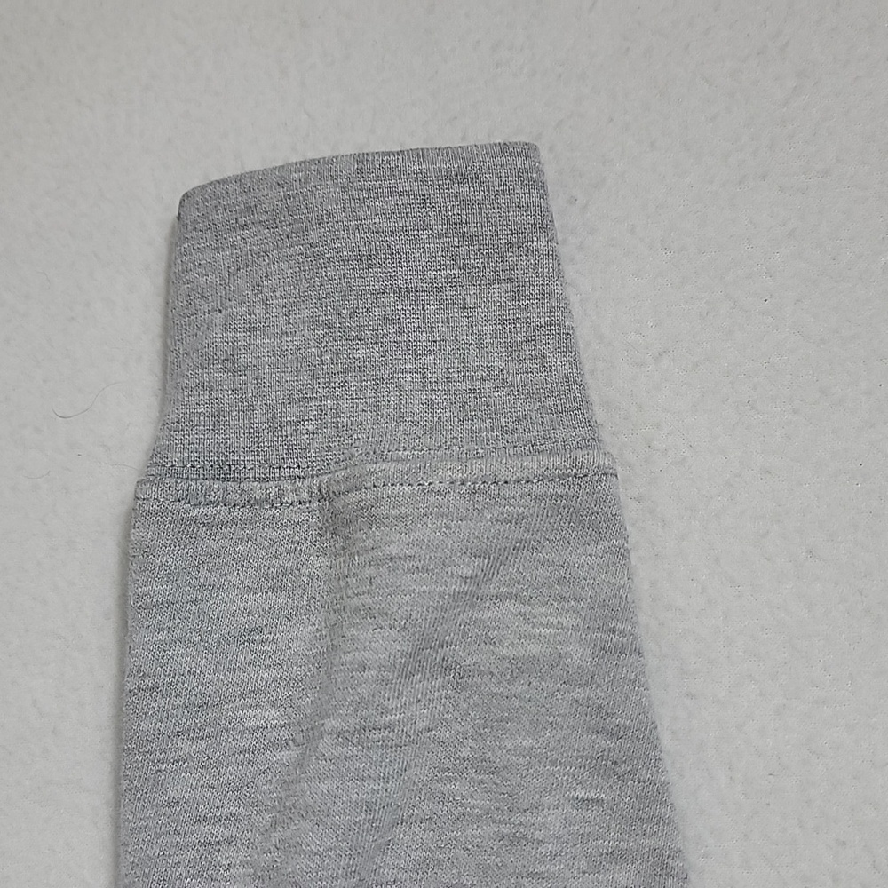 The North Face Women's Gray White Hooded W/ Pocket Long Sleeve Sweatshirt, S - Picture 4 of 12